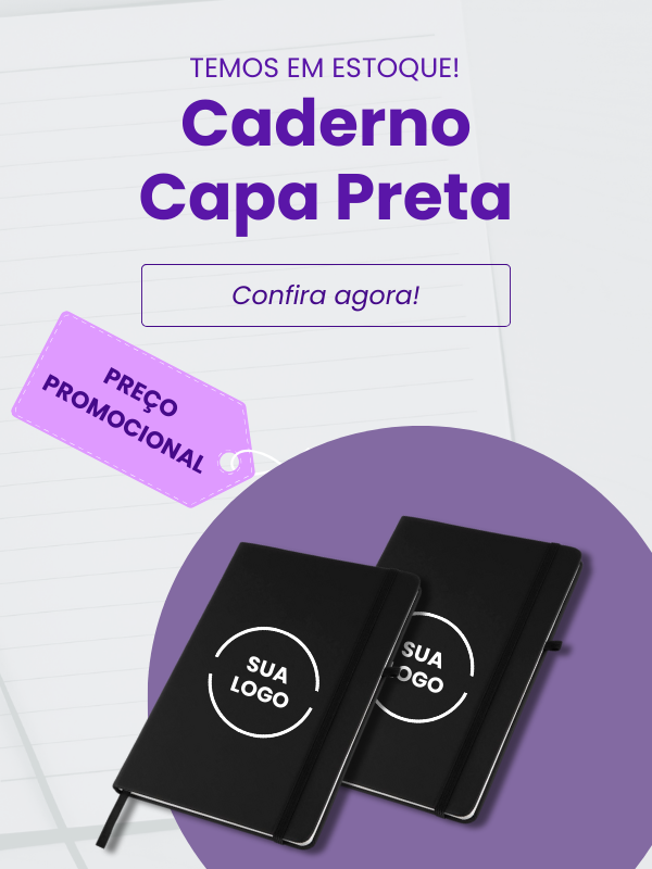 Caderno para Brindes Personalizados